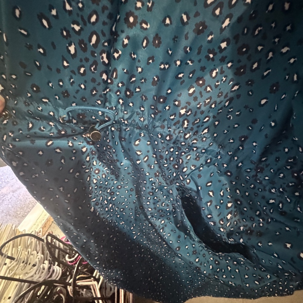 Torrid Blue Patterned Nylon Jacket - image 7